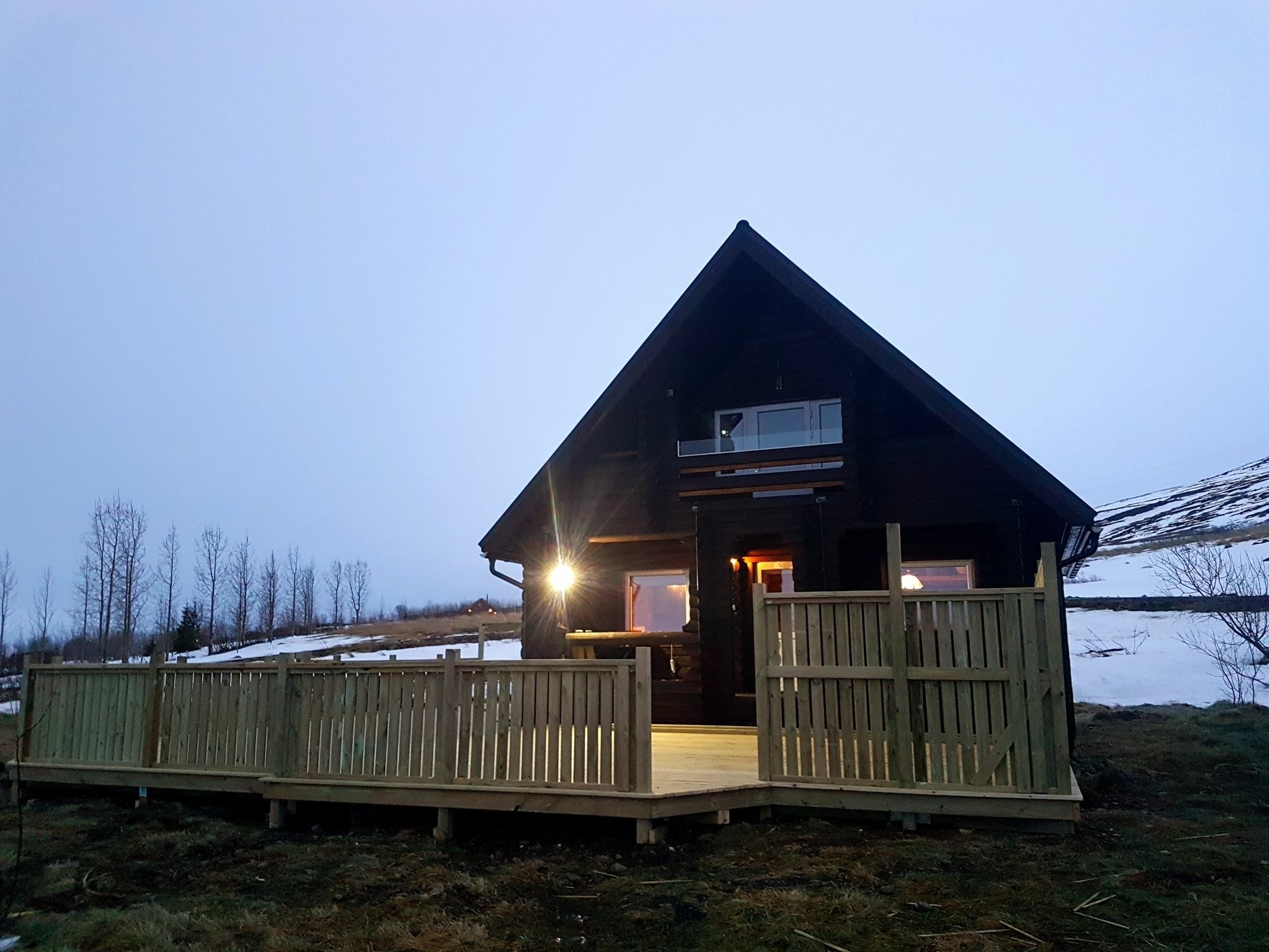 Akureyri Log Cottage エクステリア 写真